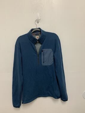 Relwen Micropile Half-Zip Sweatshirt Blue Large